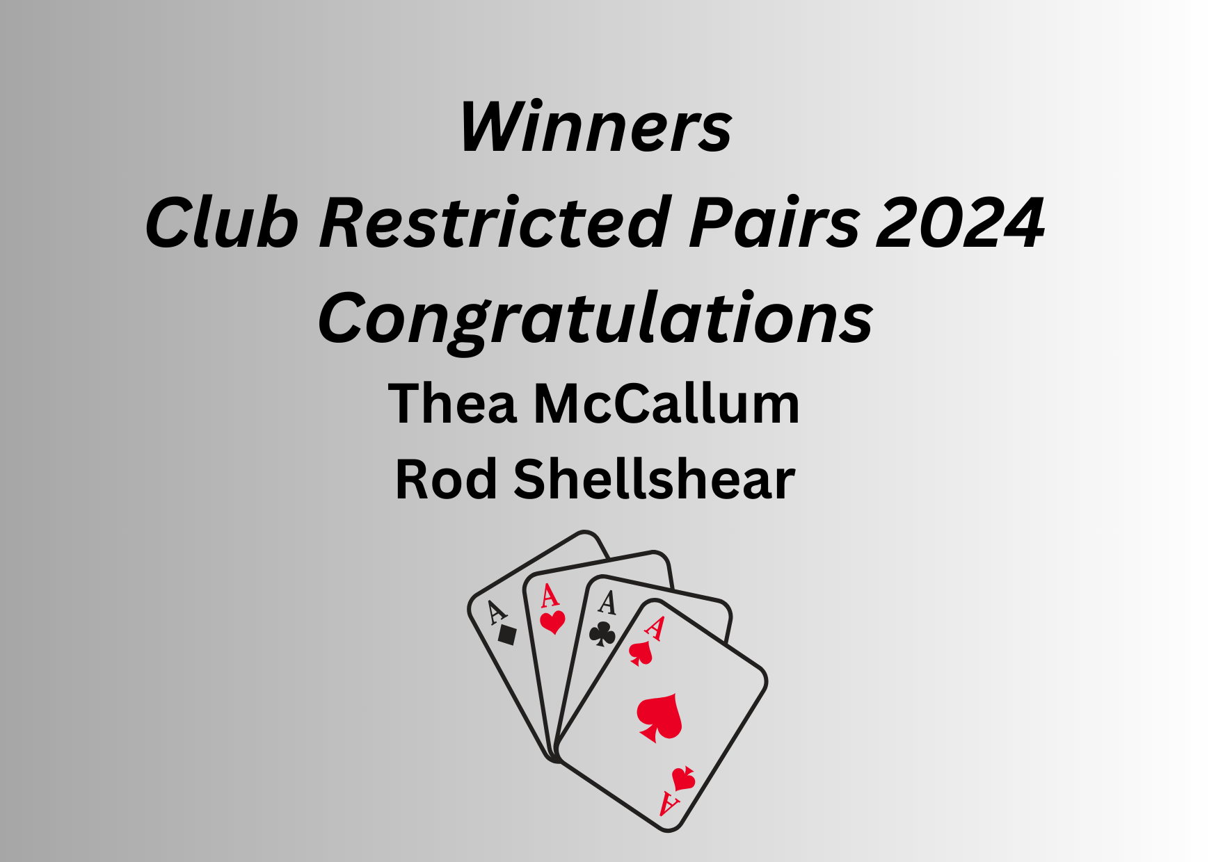 Club Restricted Pairs 2024