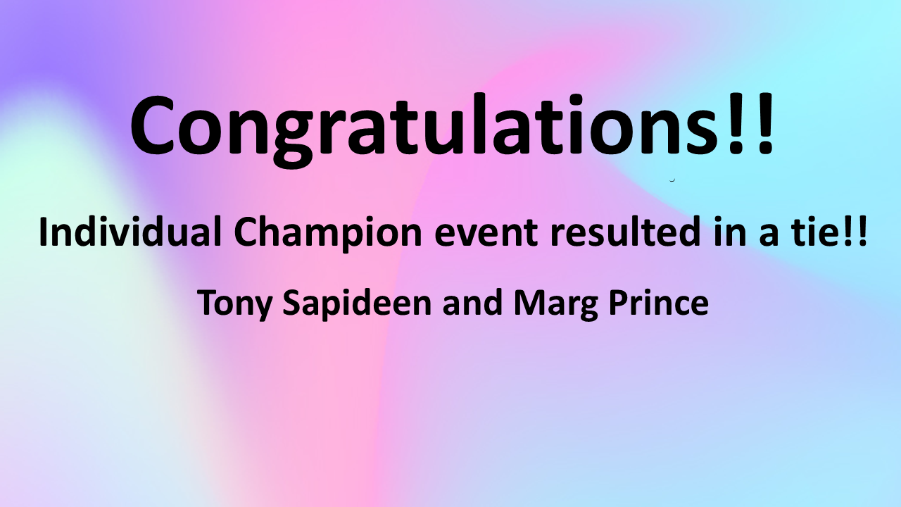 Individual Championship 2026