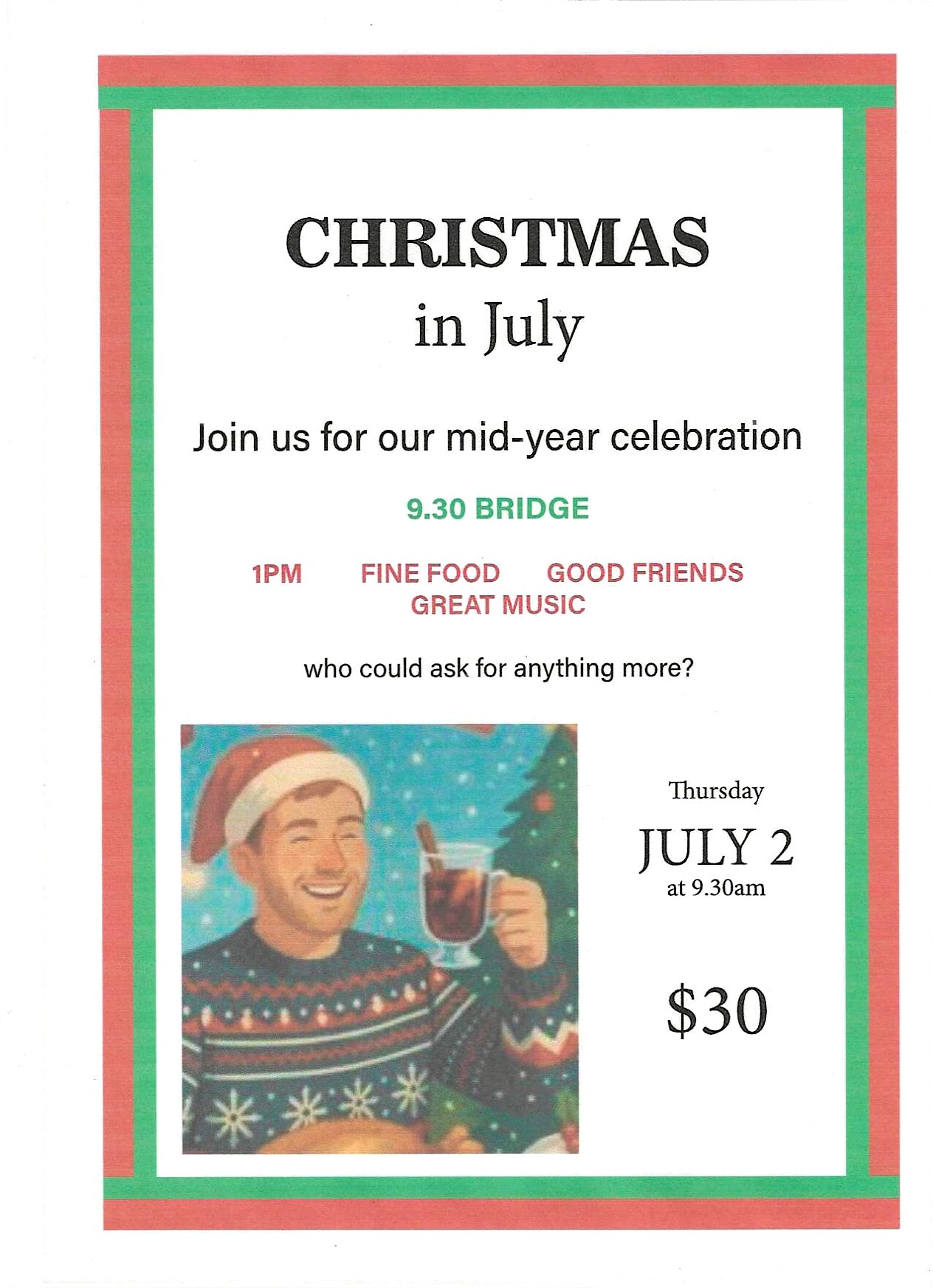 Xmas in July 2026