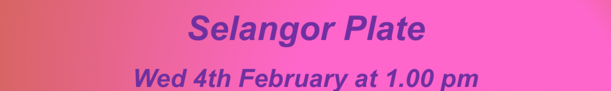 Selangor Plate 2026