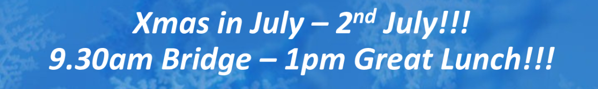 Xmas in July Header