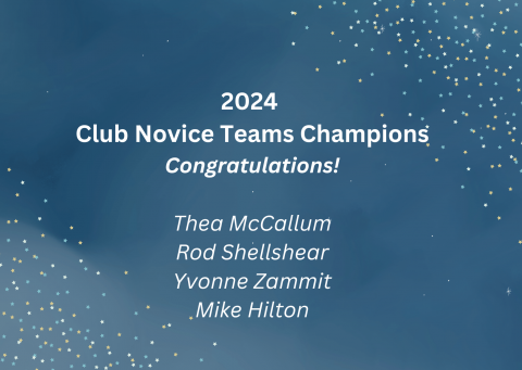Club Novice Teams 2024